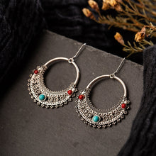 Load image into Gallery viewer, Boho Ethnic Pendant Dangle Drop Bond Earrings