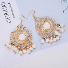 Load image into Gallery viewer, Bohemian Women Elegant Round Tassel Dangle  Earrings