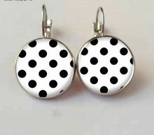 Load image into Gallery viewer, With the unique patterns of polka dots these colorful Drop Earrings are the one for you