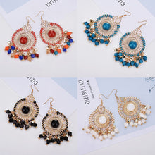 Load image into Gallery viewer, Bohemian Women Elegant Round Tassel Dangle  Earrings