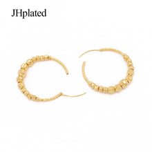 Load image into Gallery viewer, Golden big round stylish hoop earrings
