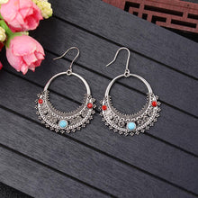 Load image into Gallery viewer, Boho Ethnic Pendant Dangle Drop Bond Earrings
