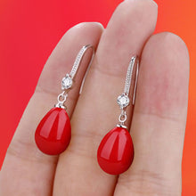 Load image into Gallery viewer, Exquisite Drop Simulated Elegant Pearl Earrings