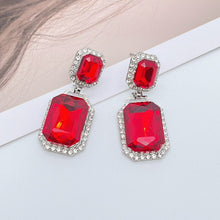 Load image into Gallery viewer, Multi-layer Glamorous Geometric Drop Earrings