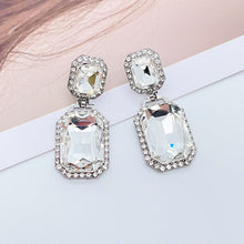 Load image into Gallery viewer, Multi-layer Glamorous Geometric Drop Earrings