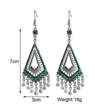 Load image into Gallery viewer, Classic Vintage Multilayer Pendientes Tassel Earrings