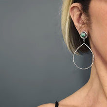 Load image into Gallery viewer, Vintage water drop dangle earrings