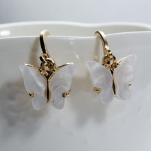 Load image into Gallery viewer, Colorful Acrylic Butterfly Stud Earrings