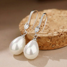 Load image into Gallery viewer, Exquisite Drop Simulated Elegant Pearl Earrings
