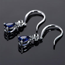 Load image into Gallery viewer, Silver 925 Elegant Simple Drop Earrings - earringsly
