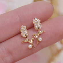 Load image into Gallery viewer, Rose Flower Stylish Women Earring
